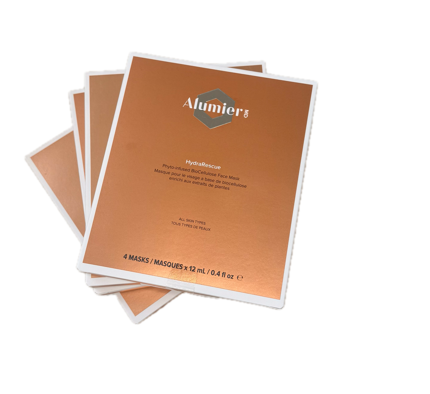 AlumierMD- HydraRescue BioCellulose Face Mask (4-Pack)