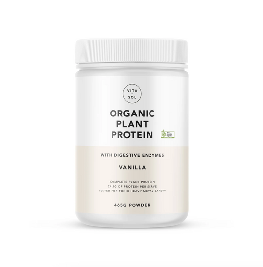 Vita- Sol Organic Plant Protein Vanilla